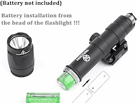 Qiruimy tactische zaklamp - afbeelding 3 van  7