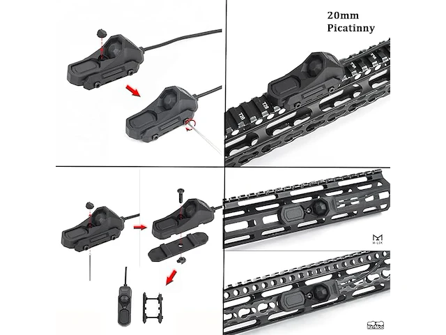 Qiruimy tactische zaklamp - afbeelding 6 van  7