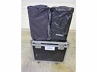 Qsc - k12.2 - luidspreker in case + raincover (2x) - afbeelding 3 van  3