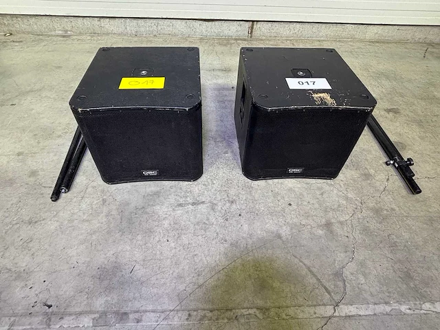 Qsc - kw-181 - luidspreker (2x) - afbeelding 1 van  2