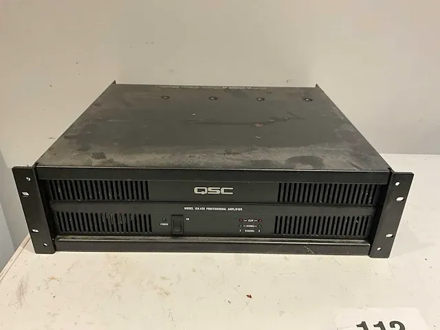Qsc isa 450 versterker - afbeelding 1 van  4