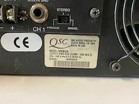 Qsc mx 3000a versterker - afbeelding 5 van  6