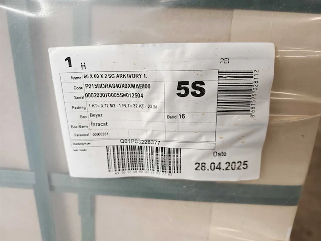 Qua granite ark ivory outdoor tegel 60x60x2 cm 46,08 m² - afbeelding 4 van  6