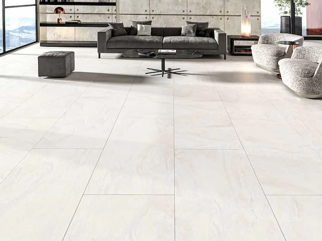 Qua granite cipollino white mat 60x120 cm tegel 50,4 m² - afbeelding 1 van  3
