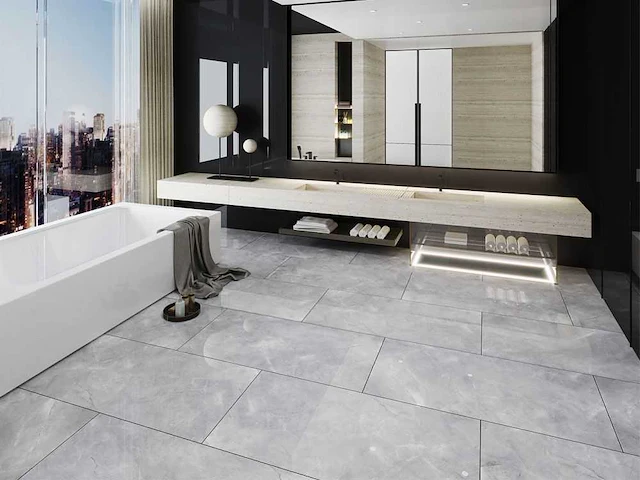 Qua granite pulpis grey gepolijst 30x60 cm tegel 33,12 m² - afbeelding 12 van  24