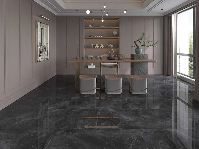 Qua granite pulpis nero gepolijst 60x120 cm tegel 64,8 m² - afbeelding 7 van  7