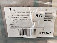 Qua granite terrazzo grigio outdoor tegel 60x60x2 cm 46,08 m² - afbeelding 7 van  8