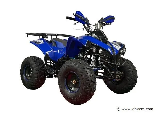 Quad 125cc blauw - afbeelding 1 van  5