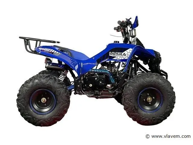 Quad 125cc blauw - afbeelding 2 van  5