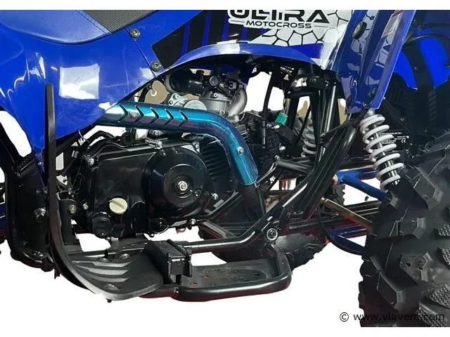 Quad 125cc blauw - afbeelding 4 van  5