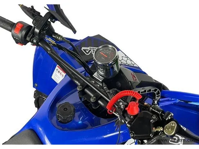 Quad 125cc blauw - afbeelding 5 van  5