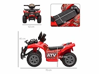 Quad buggy elektrische auto kind - afbeelding 2 van  12