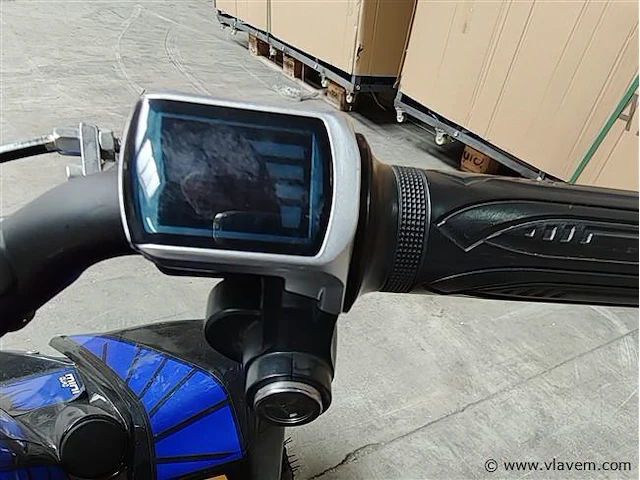 Quad elektrisch 800 watt blauw - afbeelding 4 van  12