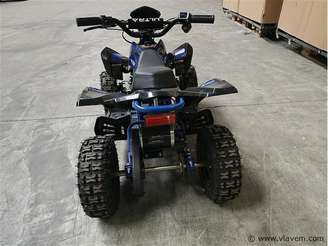 Quad elektrisch 800 watt blauw - afbeelding 9 van  12