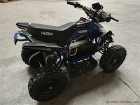 Quad elektrisch 800 watt blauw - afbeelding 10 van  12