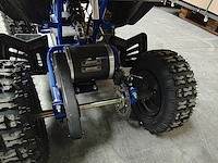 Quad elektrisch 800 watt blauw - afbeelding 4 van  12