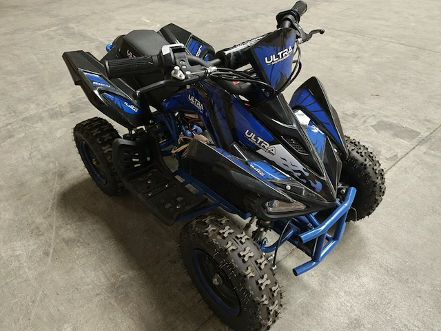 Quad elektrisch 800 watt blauw - afbeelding 9 van  12
