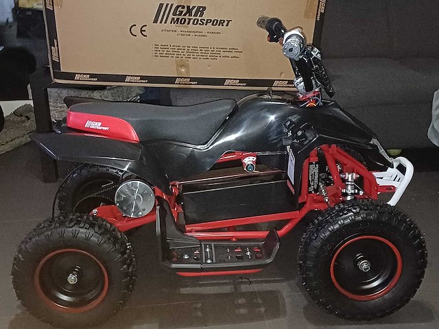 Quad red 800w gxr motosport - afbeelding 8 van  15