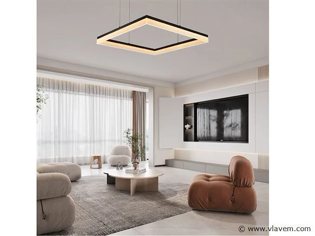 Quadra frame 188 led design armatuur - afbeelding 5 van  6