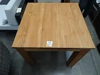 Quality collection interieurtafel teak straight 80cm - afbeelding 3 van  5