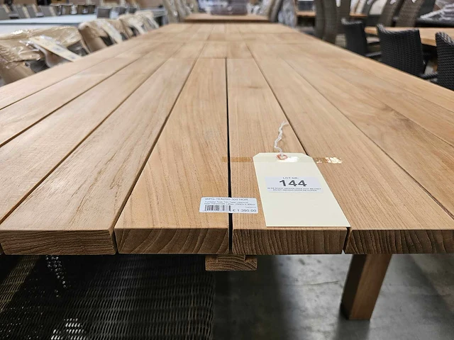 Quality collection tuintafel teak ten uitschuifbaar 300cm - afbeelding 3 van  3