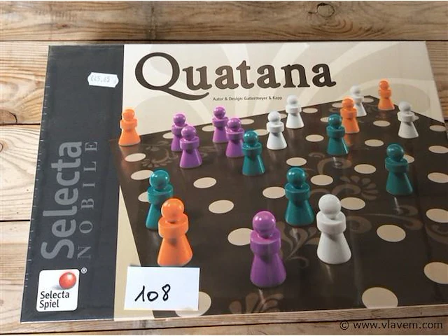 Quatana bordspel - afbeelding 1 van  2