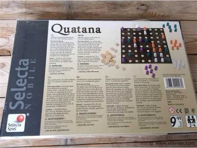 Quatana bordspel - afbeelding 2 van  2