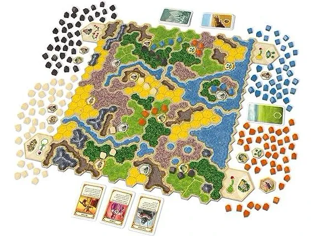 Queen games 6083 - kingdom builder - afbeelding 2 van  2