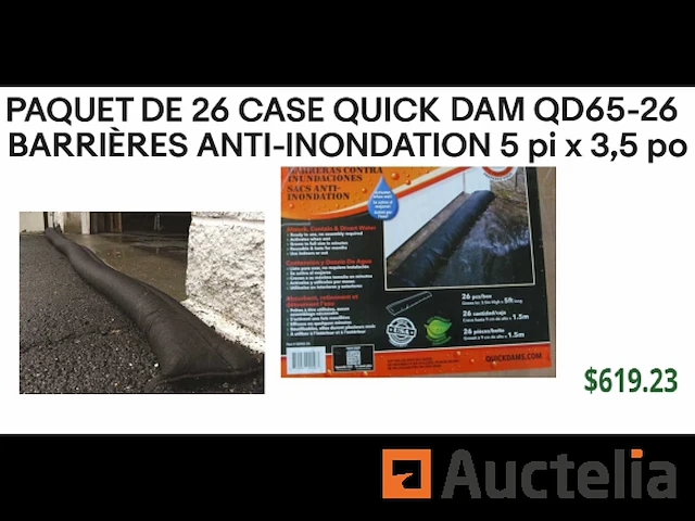 Quick qd65-26 overstroming heras bouwhekken - afbeelding 2 van  2