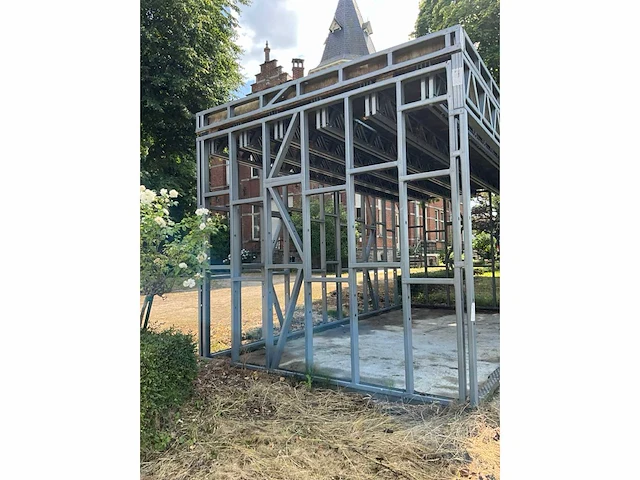 Quicksteel - staalframe bijgebouw + schuifraam & deur - afbeelding 34 van  40
