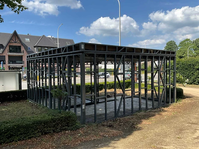 Quicksteel - staalframe bijgebouw + schuifraam & deur - afbeelding 38 van  40