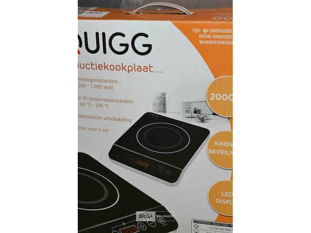 Quigg inductie kookplaat - afbeelding 2 van  3