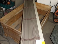 Raamdecoratie houten lamellen d1.20 h200 - afbeelding 1 van  1