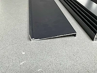 Raamdorpels aluminium 135mm 9 stuks - afbeelding 7 van  8