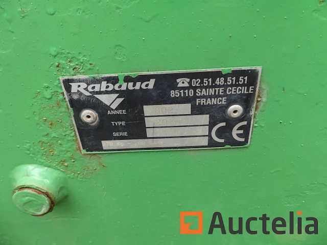 Rabaud 72030b borstelmachine - afbeelding 6 van  9