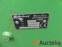 Rabaud 72030b borstelmachine - afbeelding 6 van  9