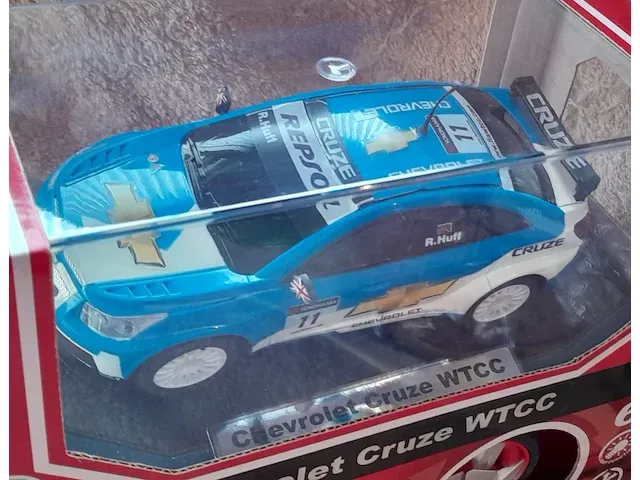 Race-tin chevrolet cruze wtcc r/c 1:28 - 3 stuks - afbeelding 3 van  5