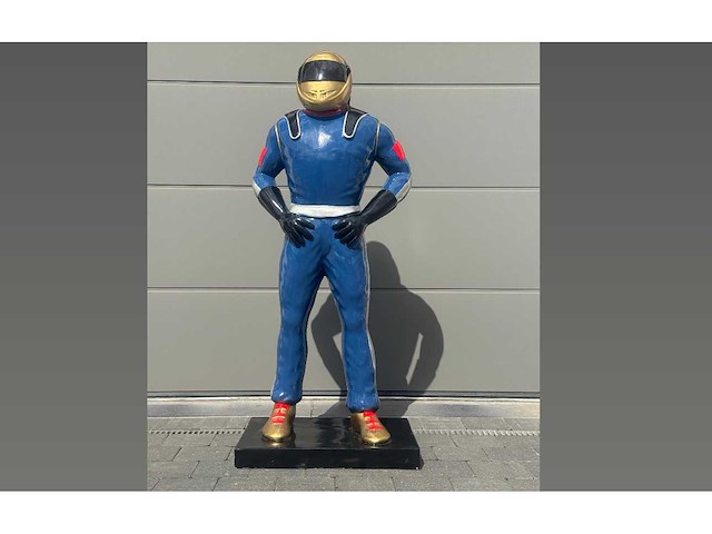 Racing pilot blue h160cm - afbeelding 1 van  1