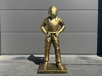Racing pilot h100cm gold - afbeelding 1 van  2