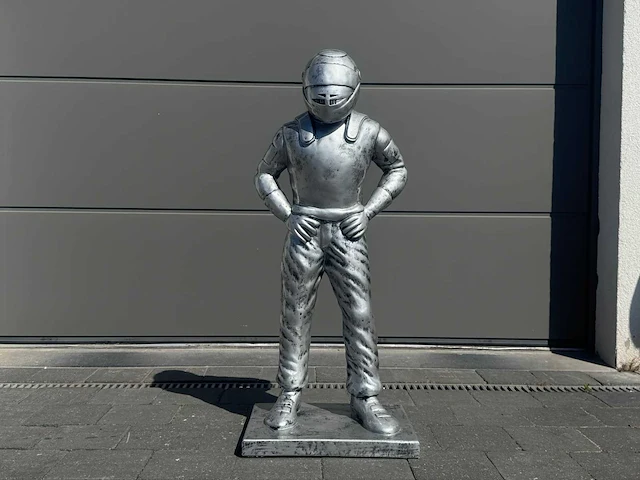 Racing pilot h100cm silver - afbeelding 1 van  2