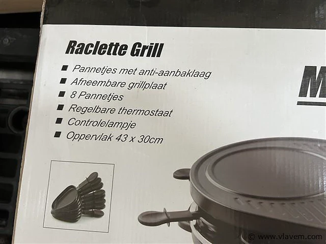 Raclette grill - afbeelding 2 van  2