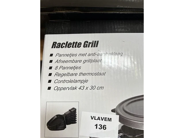 Raclette grill - afbeelding 1 van  2