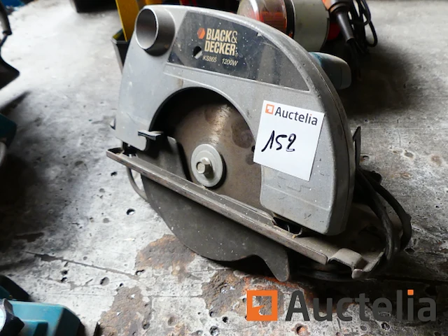 Radiaalzaag black&decker ks865, schaafmachine makita 1901 - afbeelding 1 van  7