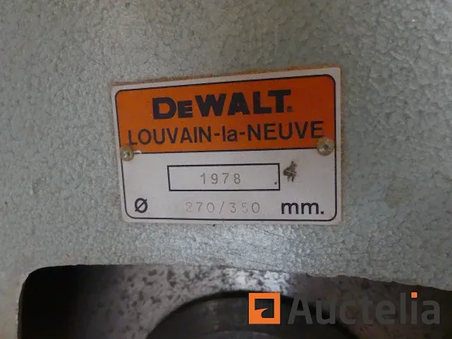 Radiaalzaag dewalt dt78/7804 - afbeelding 4 van  8