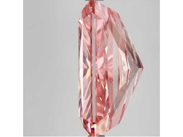 Radiant diamant 1.07ct – fancy vivid pink/vvs2 – igi - afbeelding 2 van  3