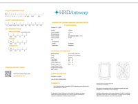 Radiant diamant 1.50ct – d/vvs2 – hrd - afbeelding 4 van  4