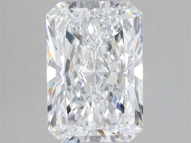 Radiant diamant 2.55ct – d/vvs2 – hrd - afbeelding 1 van  3