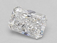 Radiant diamant 4.03ct – d/vvs2 – hrd - afbeelding 2 van  4