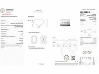 Radiant diamond 2.06 e/vvs2 (igi certified) - afbeelding 5 van  5