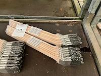 Radiator verfborstels voor schilders. (12x) - afbeelding 1 van  1